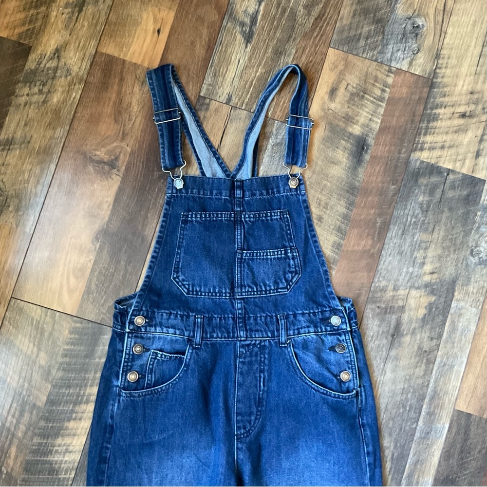 We the Free People Denim Jean Overalls XS - Picture 7 of 11
